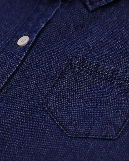 CAMASA BLEUMARIN DIN DENIM